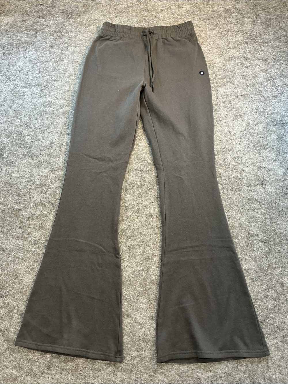 Hollister NWT Modal High Rise  Flare Lounge Pants - Charcoal Size XS